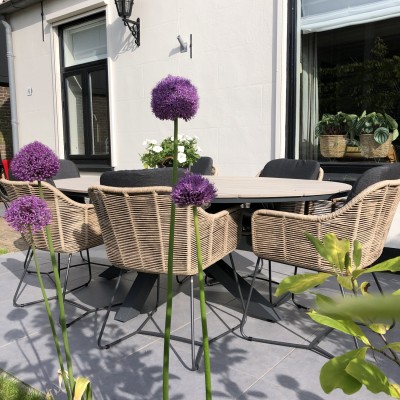 Wat een plaatje onze nieuwe tuinset.. blij mee!