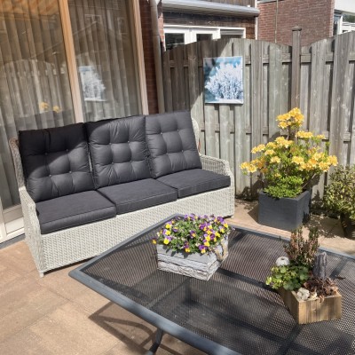 Ook in een kleine tuin is het heerlijk