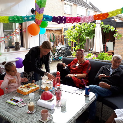 Wat een topdag onze Lizzy 6 jaar.
