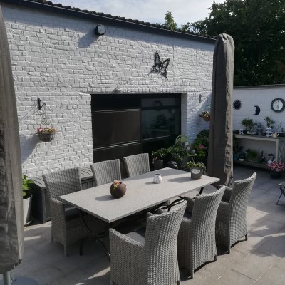 Lekker knus genieten op uw terras!