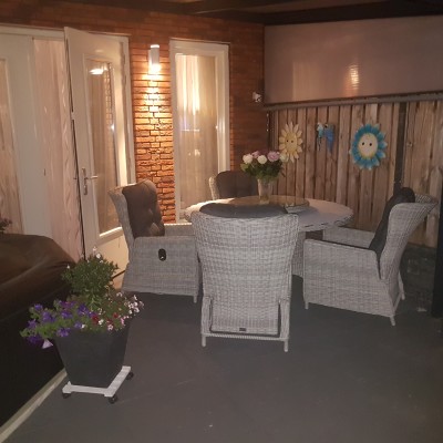 Ook in de avond blijft het lekker vertoeffen!