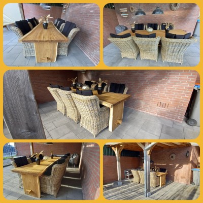 Degelijke tuinset van AVH Outdoor Tuinmeubelen.