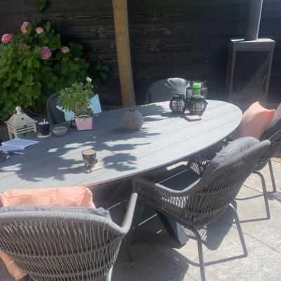 Heel blij met de nieuwe Triton tuinstoelen 😍