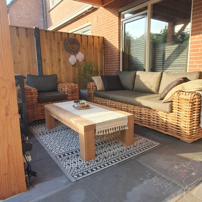 Het sabuga loungeset zit fantastisch,