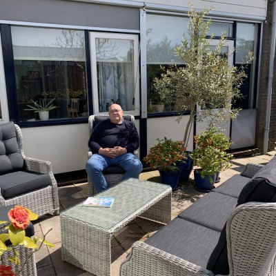 Genieten van een prachtige tuinzet