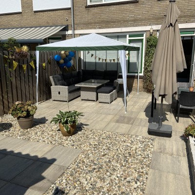 Een paar dagen na levering van onze fijne diningset de 1e verjaardag van onze zoon gevierd!