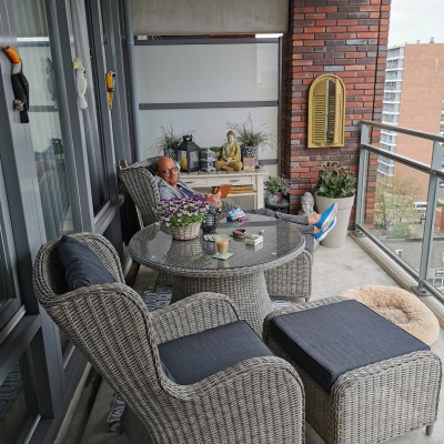 Niet naar buiten met de corona?