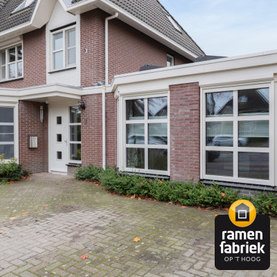 Kozijnen onderverdieping woonhuis Eindhoven