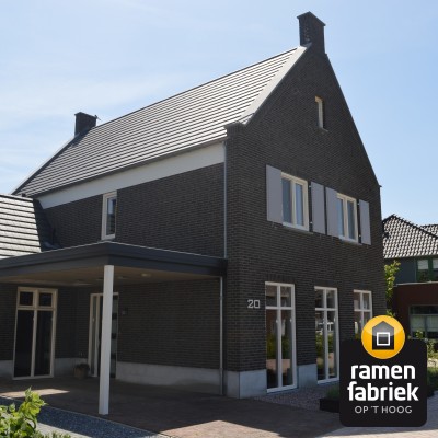 Woonhuis Reusel kunststof kozijnen