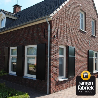Boerderij Reusel met kunststof kozijnen