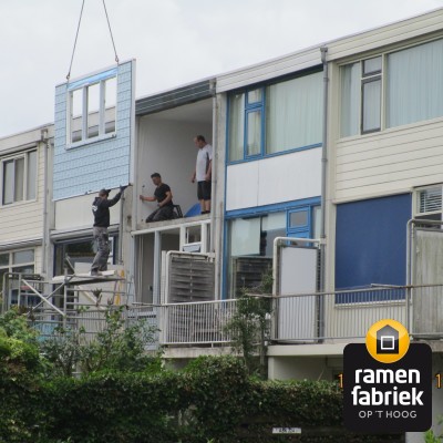 Renovatie voorgevel in Wormer