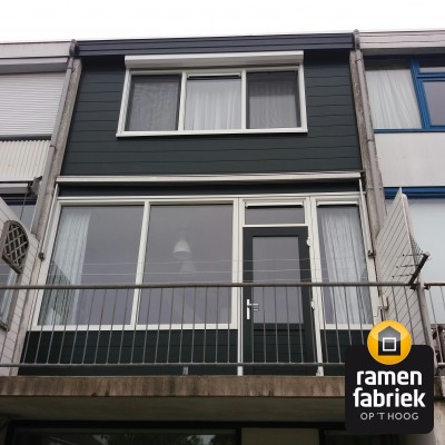 Renovatie voorgevel in Wormer