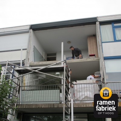 Renovatie voorgevel in Wormer