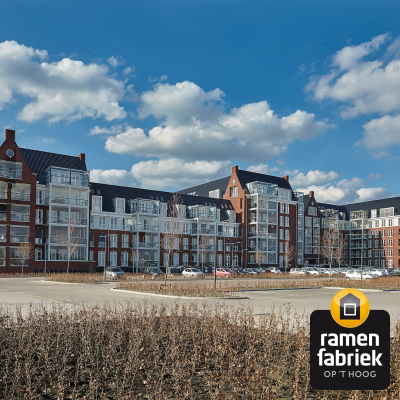 Woonlandschap de Leyhoeve voorzien kunstof kozijnen