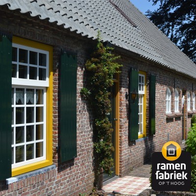 Boerderij Bladel met kunststof kozijnen