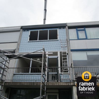 Renovatie voorgevel in Wormer