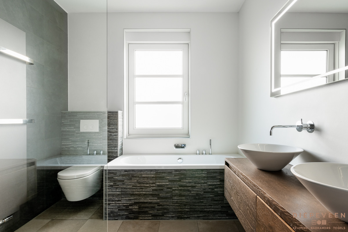 Moderne badkamer