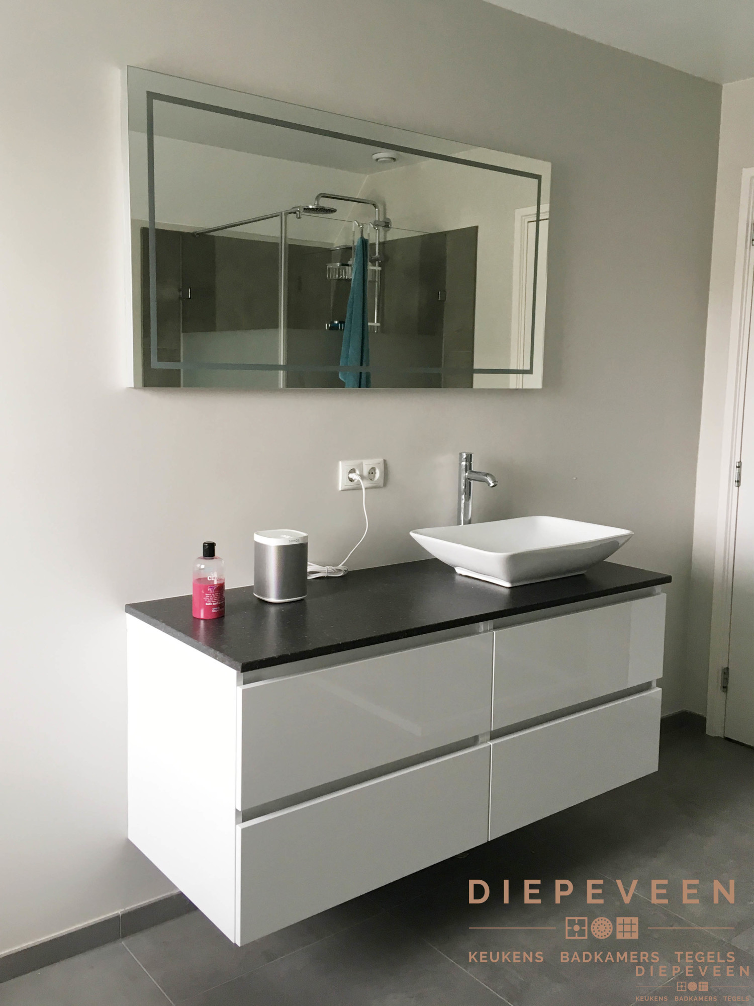 Moderne badkamer