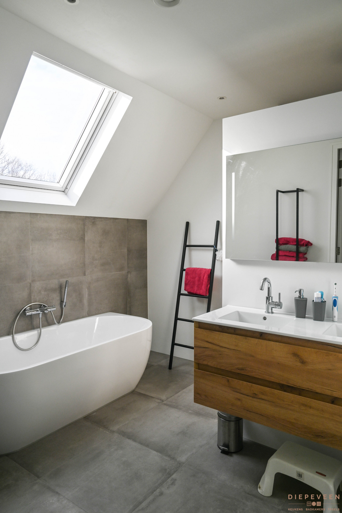 Moderne badkamer