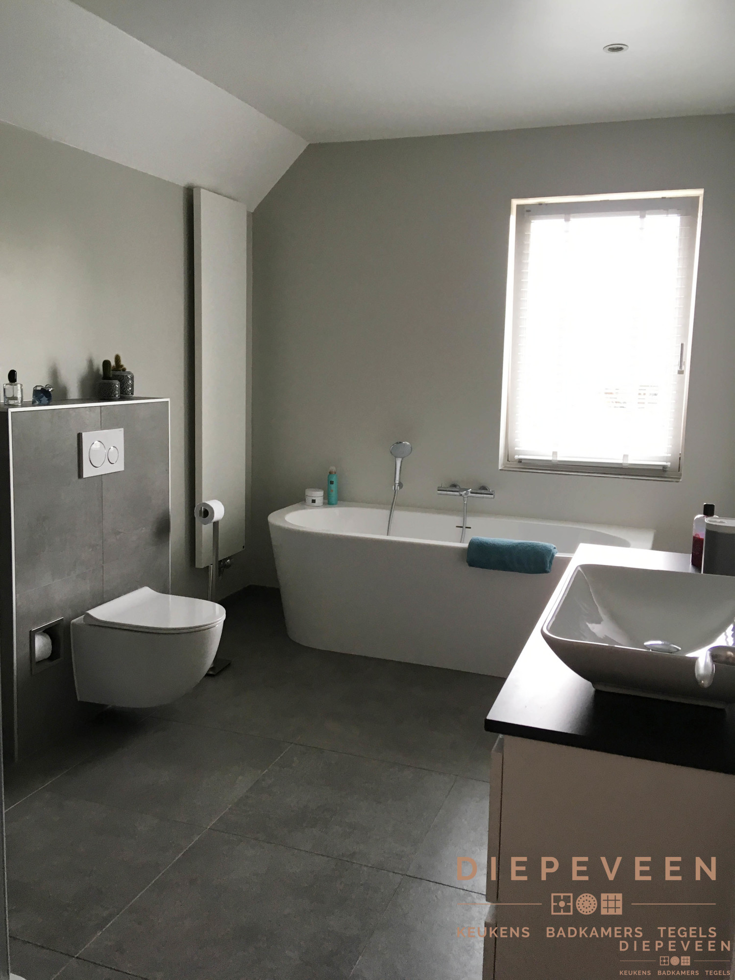 Moderne badkamer