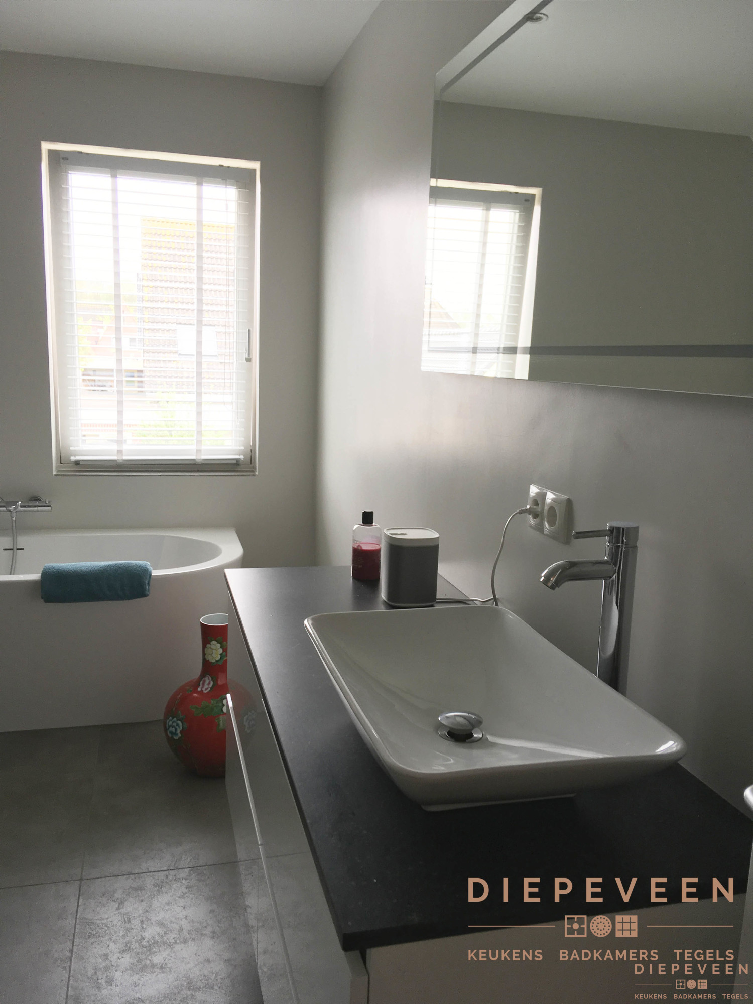 Moderne badkamer