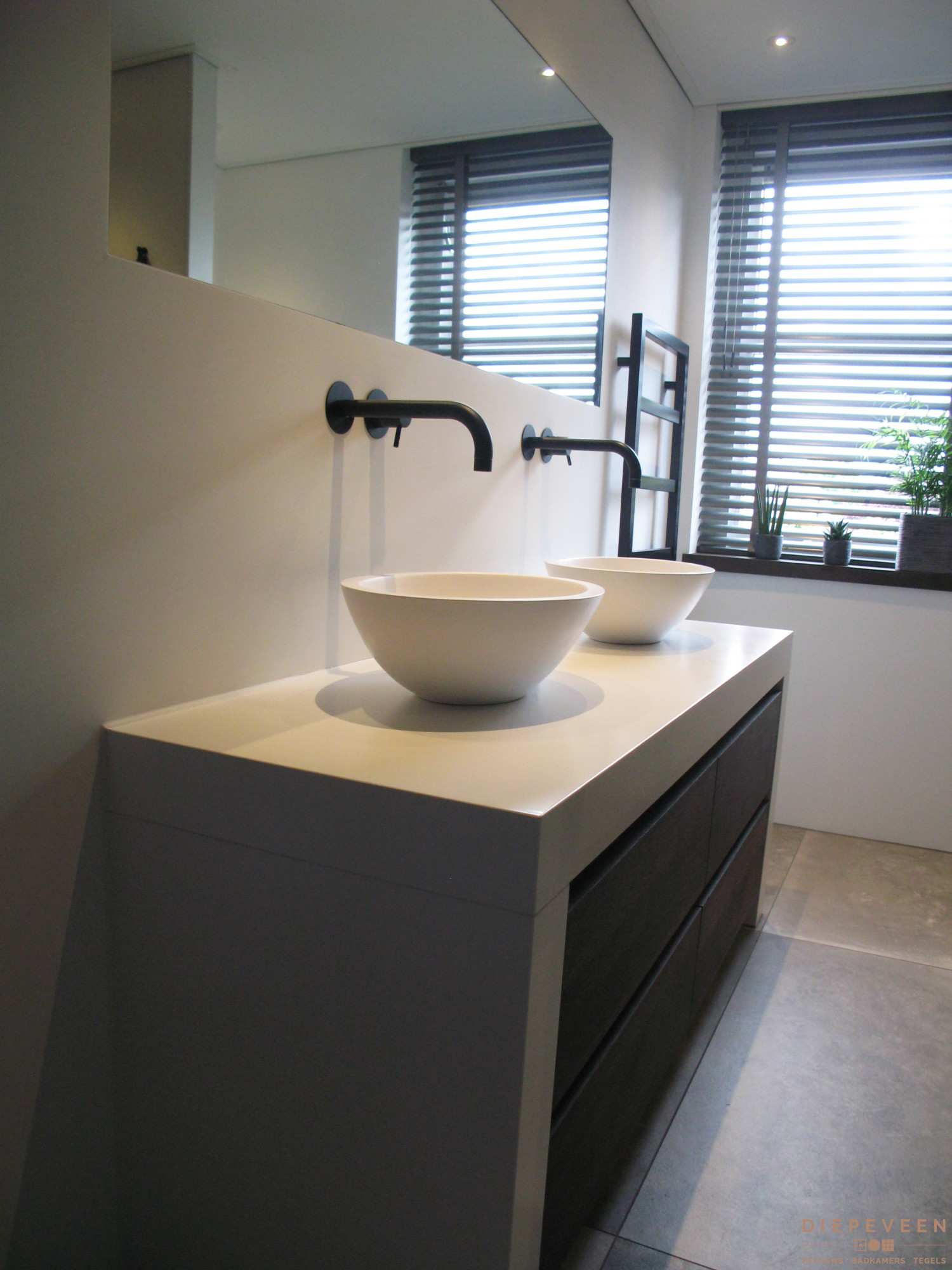 Moderne badkamer